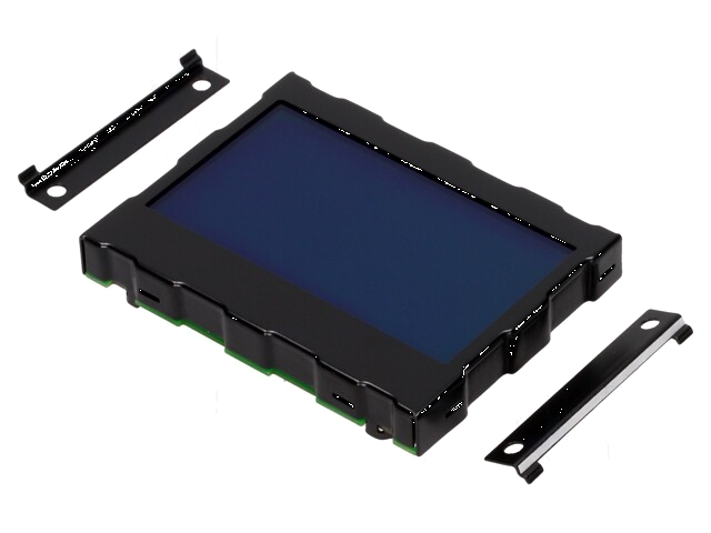 Display: LCD; grafisch; 128x64; STN Negative; blauw; 71,4x54,6mm Display: LCD; grafisch; 128x64; STN Negative; blauw; 71,4x54,6mm